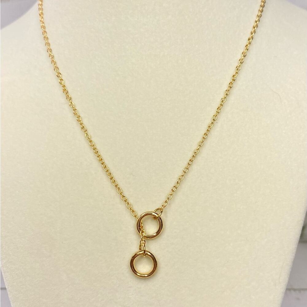 Karma Double Circle Necklace New!